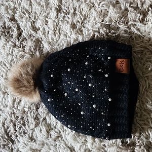 Cute Rhinestone Winter Hat❤️